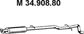 Eberspächer 34.908.80 - Средний глушитель выхлопных газов abcparts.ee