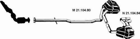Eberspächer 212291 - Система выпуска ОГ abcparts.ee