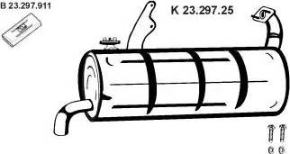 Eberspächer 232535 - Система выпуска ОГ abcparts.ee