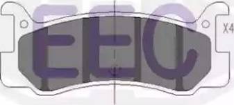 EEC BRP0579 - Тормозные колодки, дисковые, комплект abcparts.ee