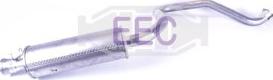 EEC ESB87 - Средний глушитель выхлопных газов abcparts.ee