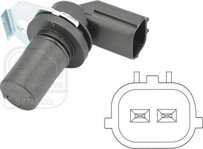 EFI 303126 - RPM датчик АКПП, частота вращения автомат. коробки abcparts.ee