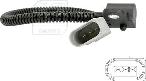 EFI 303304 - Датчик положения Распредвала abcparts.ee