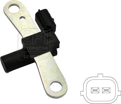 EFI 303290 - Датчик положения Коленвала, RPM abcparts.ee