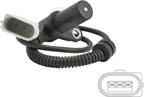 EFI 303276 - Датчик положения Коленвала, RPM abcparts.ee