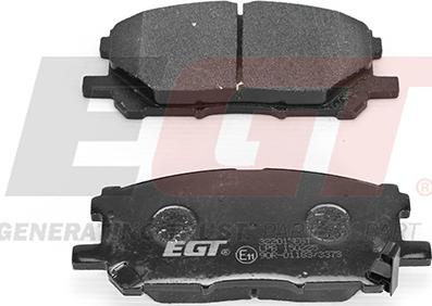 EGT 322015EGT - Тормозные колодки, дисковые, комплект abcparts.ee