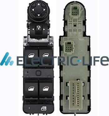 Electric Life ZRPGB76002 - Выключатель, стеклоподъемник abcparts.ee