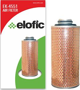 ELOFIC EK-4551 - Воздушный фильтр двигателя abcparts.ee