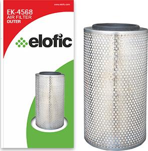 ELOFIC EK-4568 - Воздушный фильтр двигателя abcparts.ee