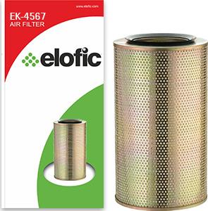 ELOFIC EK-4567 - Воздушный фильтр двигателя abcparts.ee