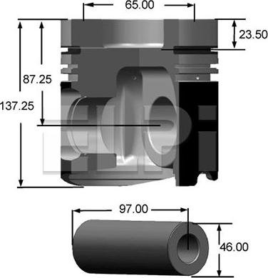 ELPI LP181 3025 STD - Поршень abcparts.ee