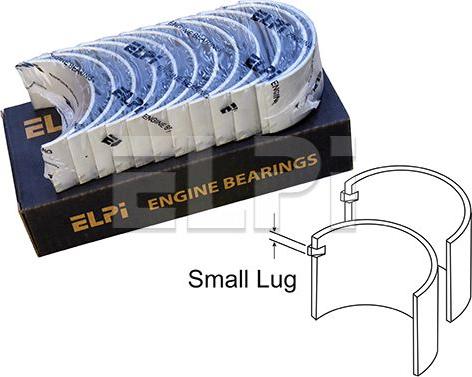ELPI LP121 3221 STD - Комплект шатунных вкладышей abcparts.ee