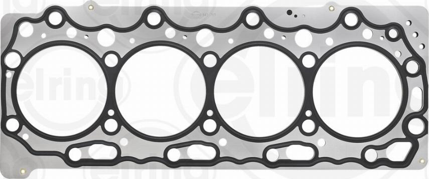 Elring 940.760 - Прокладка, головка цилиндра abcparts.ee