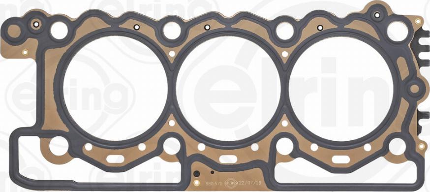Elring 980.570 - Прокладка, головка цилиндра abcparts.ee