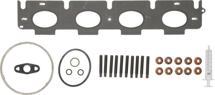 Elring 648.140 - Монтажный комплект, турбокомпрессор abcparts.ee
