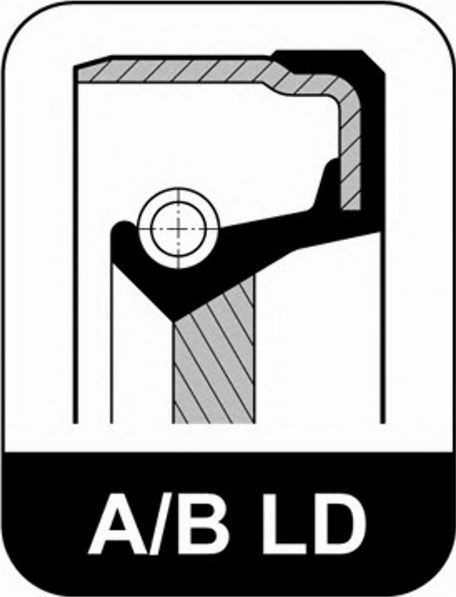Elring 023.830 - Уплотняющее кольцо, коленчатый вал abcparts.ee