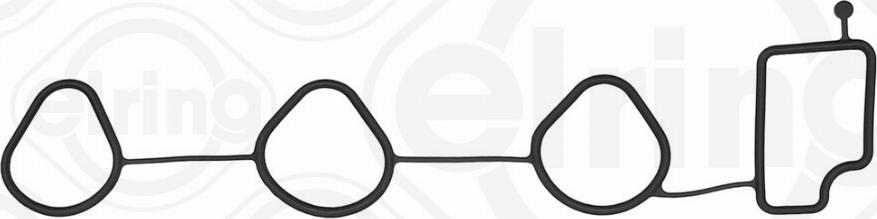 Elring 166.210 - Прокладка, впускной коллектор abcparts.ee