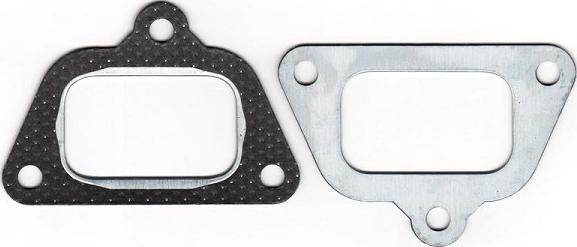 Elring 107.698 - Прокладка, выпускной коллектор abcparts.ee