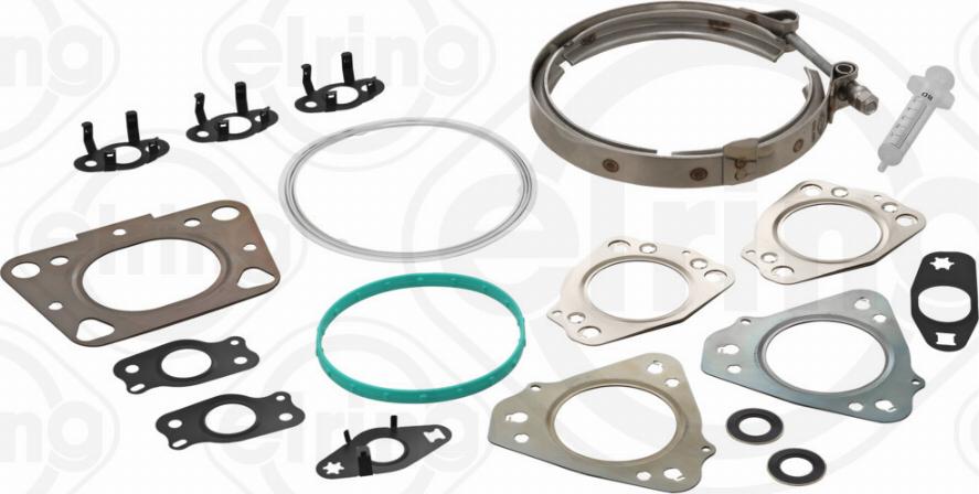 Elring 858.940 - Монтажный комплект, турбокомпрессор abcparts.ee
