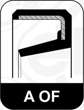 Elring 314.501 - Уплотняющее кольцо, коленчатый вал abcparts.ee
