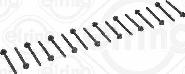 Elring 755.570 - Комплект болтов головки цилиндра abcparts.ee
