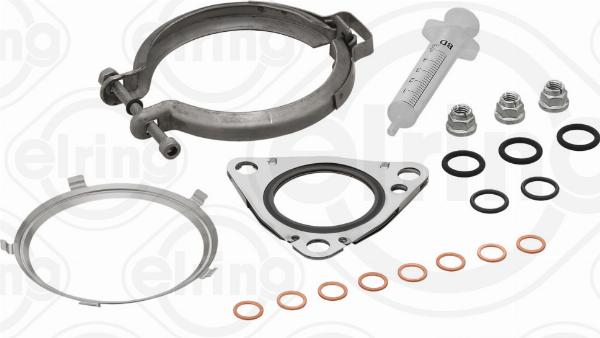 Elring 709.210 - Монтажный комплект, турбокомпрессор abcparts.ee