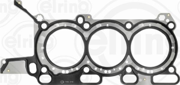 Elring 706.540 - Прокладка, головка цилиндра abcparts.ee
