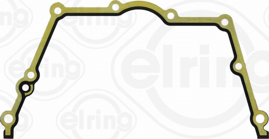 Elring 734.700 - Прокладка крышки ГРМ abcparts.ee
