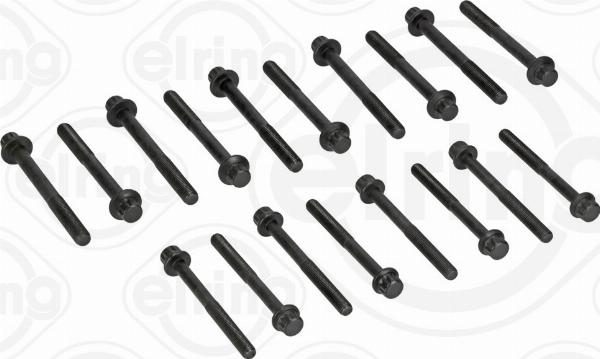 Elring B34.650 - Комплект болтов головки цилиндра abcparts.ee