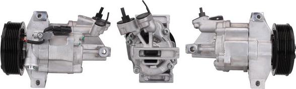 Elstock 51-0962 - Компрессор кондиционера abcparts.ee