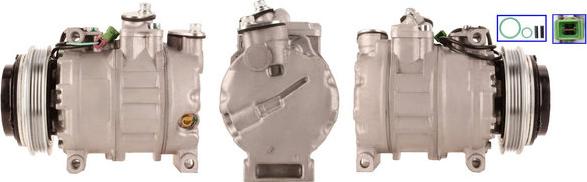 Elstock 51-0022 - Компрессор кондиционера abcparts.ee