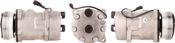 Elstock 51-0254 - Компрессор кондиционера abcparts.ee