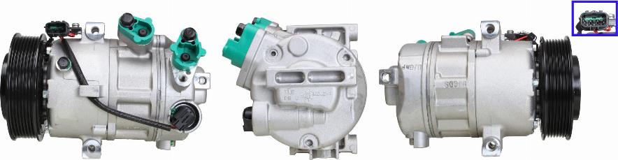 Elstock 51-1468 - Компрессор кондиционера abcparts.ee