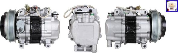 Elstock 51-1051 - Компрессор кондиционера abcparts.ee