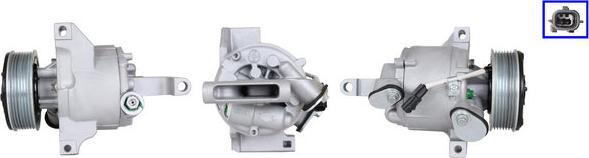 Elstock 51-1022 - Компрессор кондиционера abcparts.ee