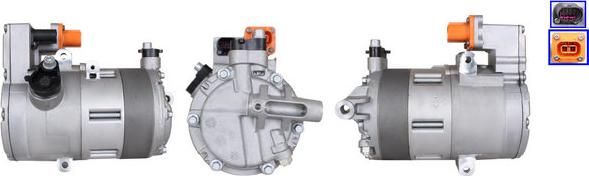 Elstock 51-1074 - Компрессор кондиционера abcparts.ee