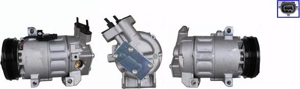 Elstock 51-1129 - Компрессор кондиционера abcparts.ee