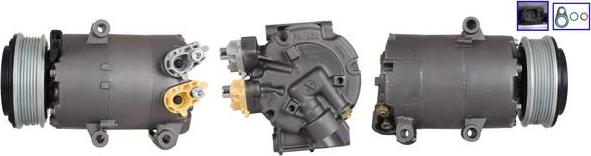 Elstock 51-1308 - Компрессор кондиционера abcparts.ee