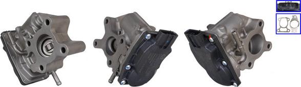 Elstock 73-0292 - Клапан возврата ОГ abcparts.ee