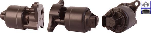 Elstock 72-0043 - Клапан возврата ОГ abcparts.ee