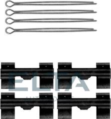 Elta Automotive EA8557 - Комплектующие для колодок дискового тормоза abcparts.ee