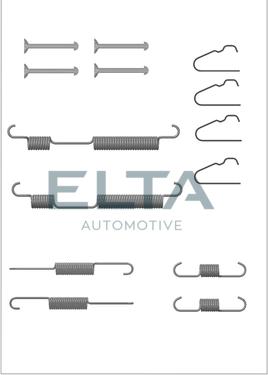 Elta Automotive EA8197 - Комплектующие, барабанный тормозной механизм abcparts.ee