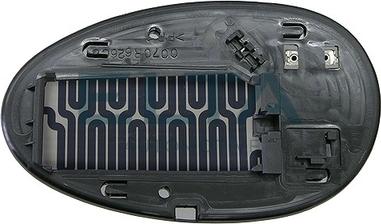 Elta Automotive EM3438 - Зеркальное стекло, наружное зеркало abcparts.ee