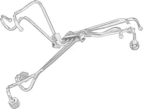 ENGITECH ENT040031 - Трубопровод высокого давления, система впрыска abcparts.ee