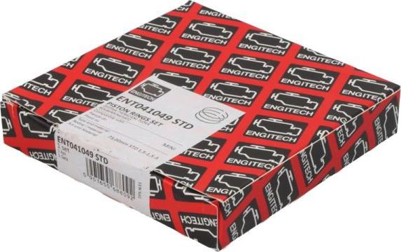 ENGITECH ENT041049 STD - Комплект поршневых колец abcparts.ee