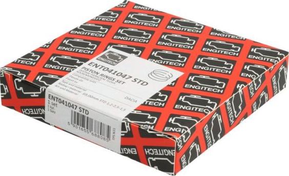 ENGITECH ENT041047 STD - Комплект поршневых колец abcparts.ee