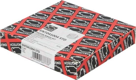 ENGITECH ENT041004 STD - Комплект поршневых колец abcparts.ee