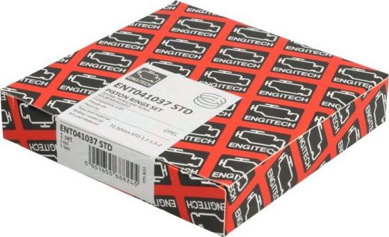 ENGITECH ENT041037 STD - Комплект поршневых колец abcparts.ee