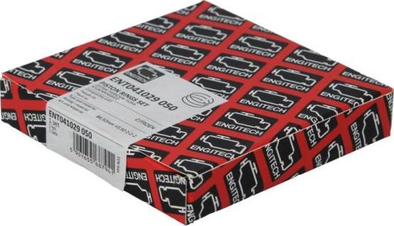 ENGITECH ENT041029 050 - Комплект поршневых колец abcparts.ee