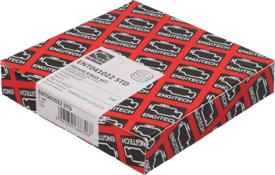 ENGITECH ENT041022 STD - Комплект поршневых колец abcparts.ee